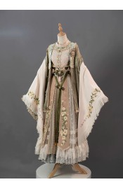 Fantastic Wind Cream Camellia Jacket, Shawl, Overdress, OP and FS(Leftovers/Full Payment Without Shipping)